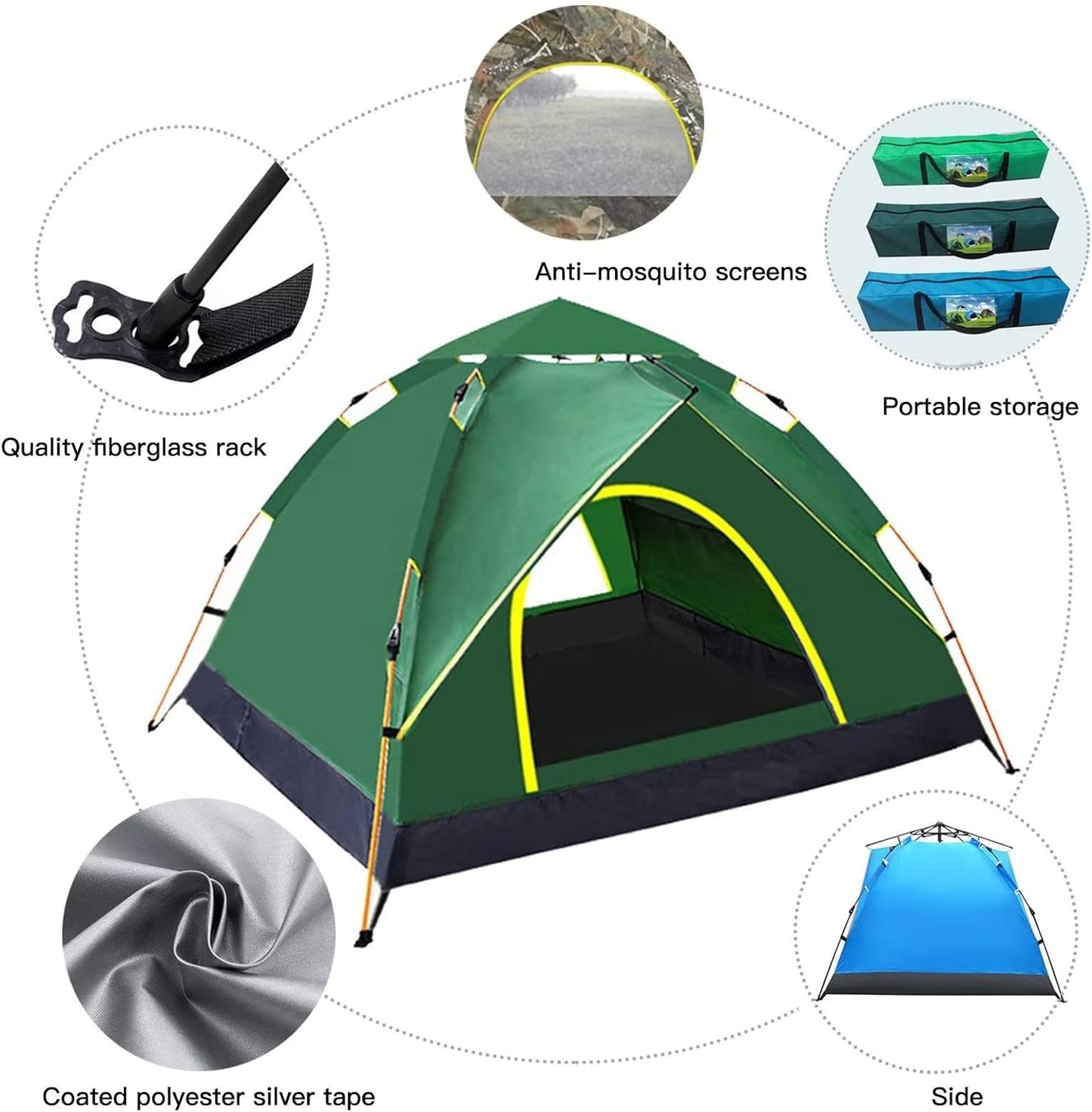 Tente de camping imperméable