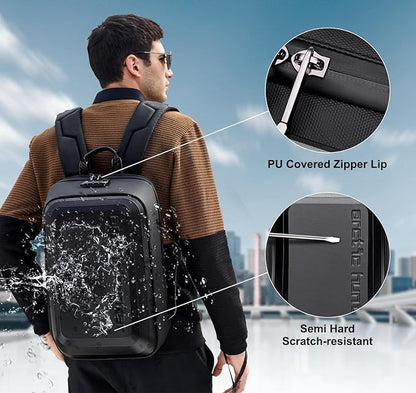 Pixa Sac à dos Arctic Hunter  imperméable avec serrureTSA