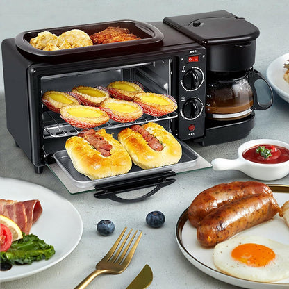 Machine à petit-déjeuner pixa 3 en 1 avec machine à café multifonction