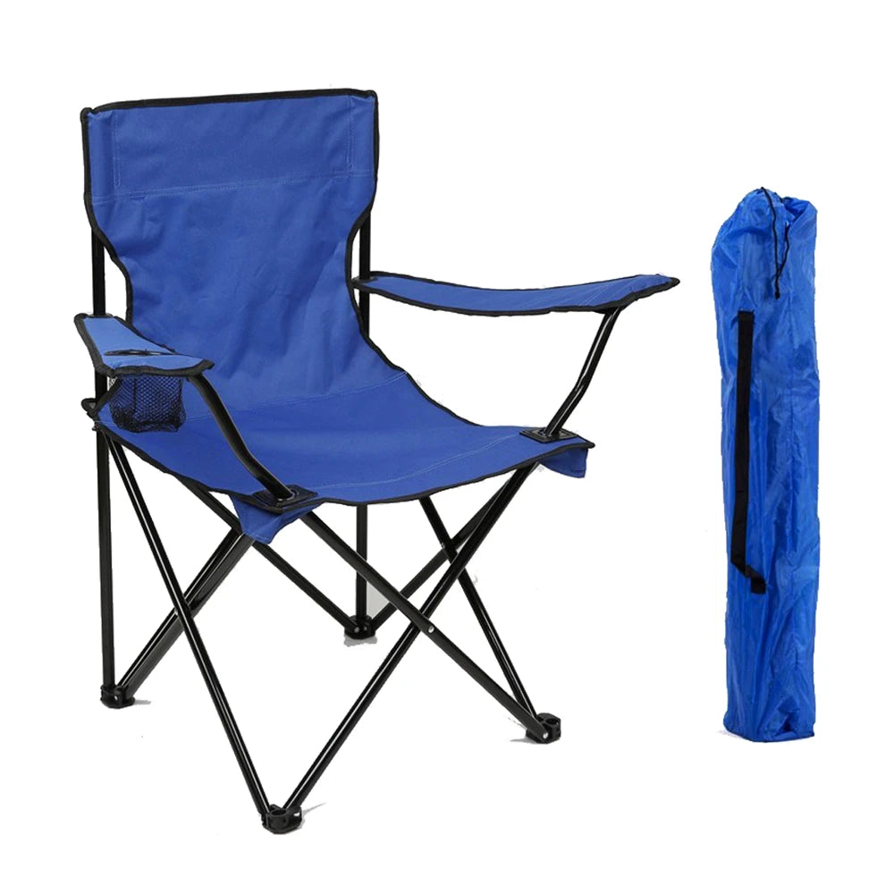 Chaise de camping Pliante avec Porte-gobelet - PixaMaoc 