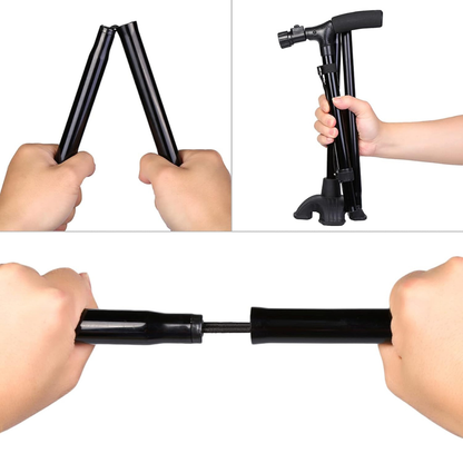 Canne de marche pixa pliable et légère