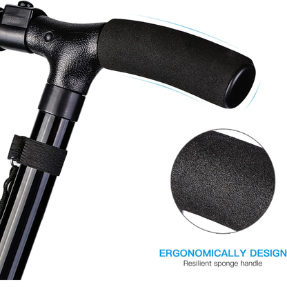 Canne de marche pixa pliable et légère