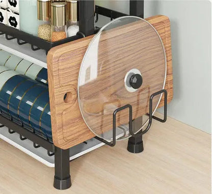 Égouttoir à Vaisselle Pixa 3 Niveaux avec Support Planche Cuisine