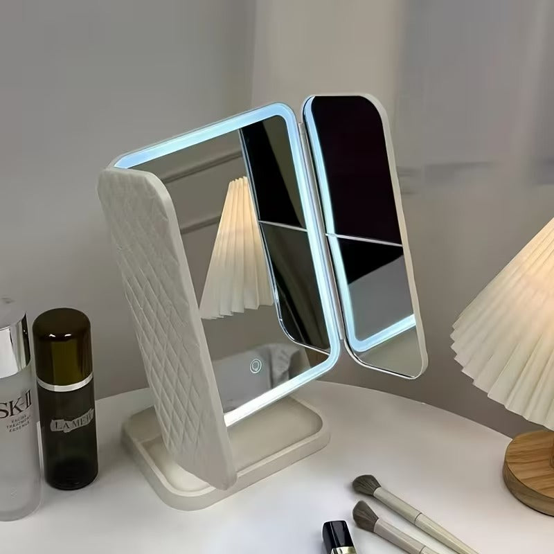 Miroir de Maquillage Pixa  LED avec Rotation à 270°
