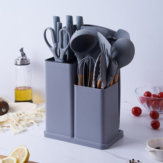 Ensemble d'ustensiles de cuisine en silicone