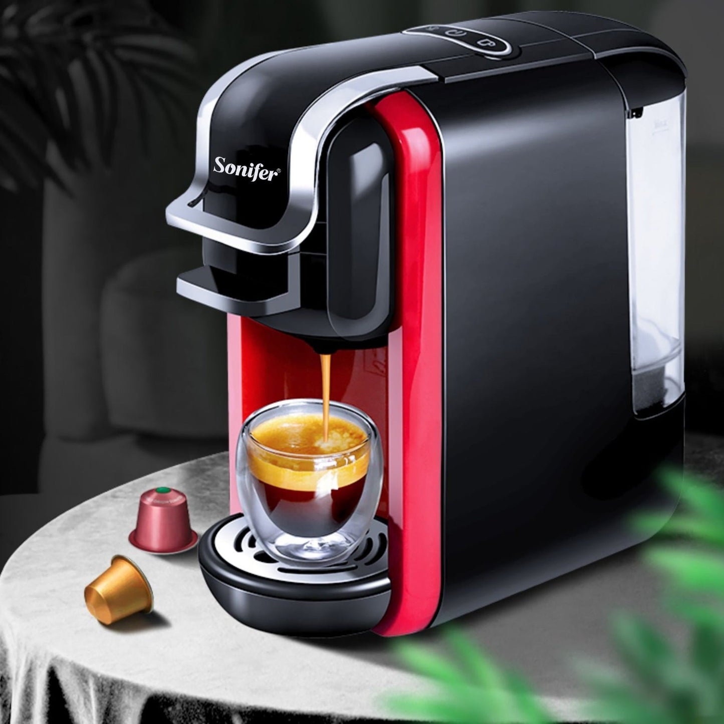 Machine à capsules pixa de café expresso et Nestlé 3 en 1