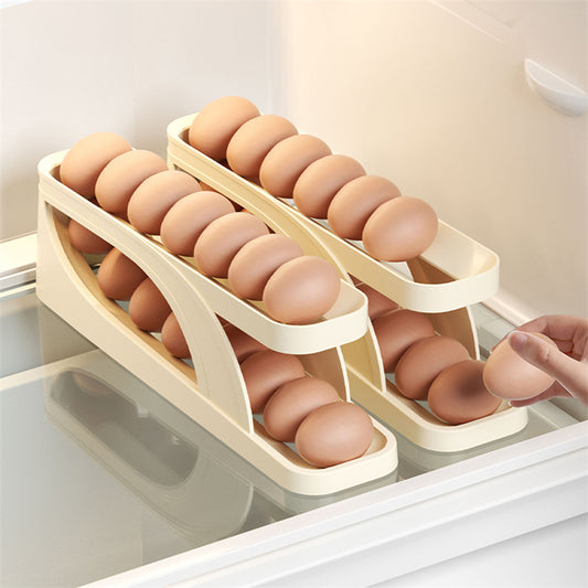Support à œufs à défilement automatique