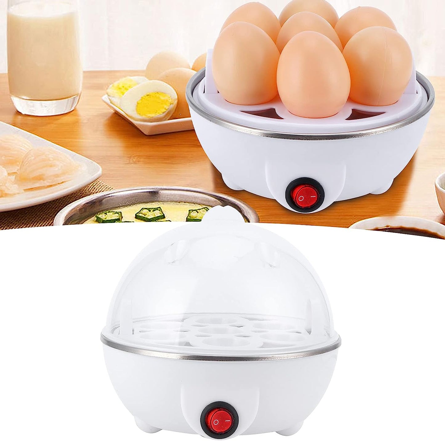 Pixa bouilloire à œufs électrique - PixaMaoc 